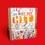 HEYHO-Geschenkkarton mit zwei Gläsern - Du bist der Hit