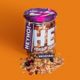 Berry Berry Disco Granola - mit Beerenmix & Dinkelpops - HEYHO Classic Glas