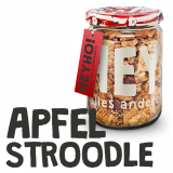 Apfel Stroodle - Apfelchips & Haselnüsse